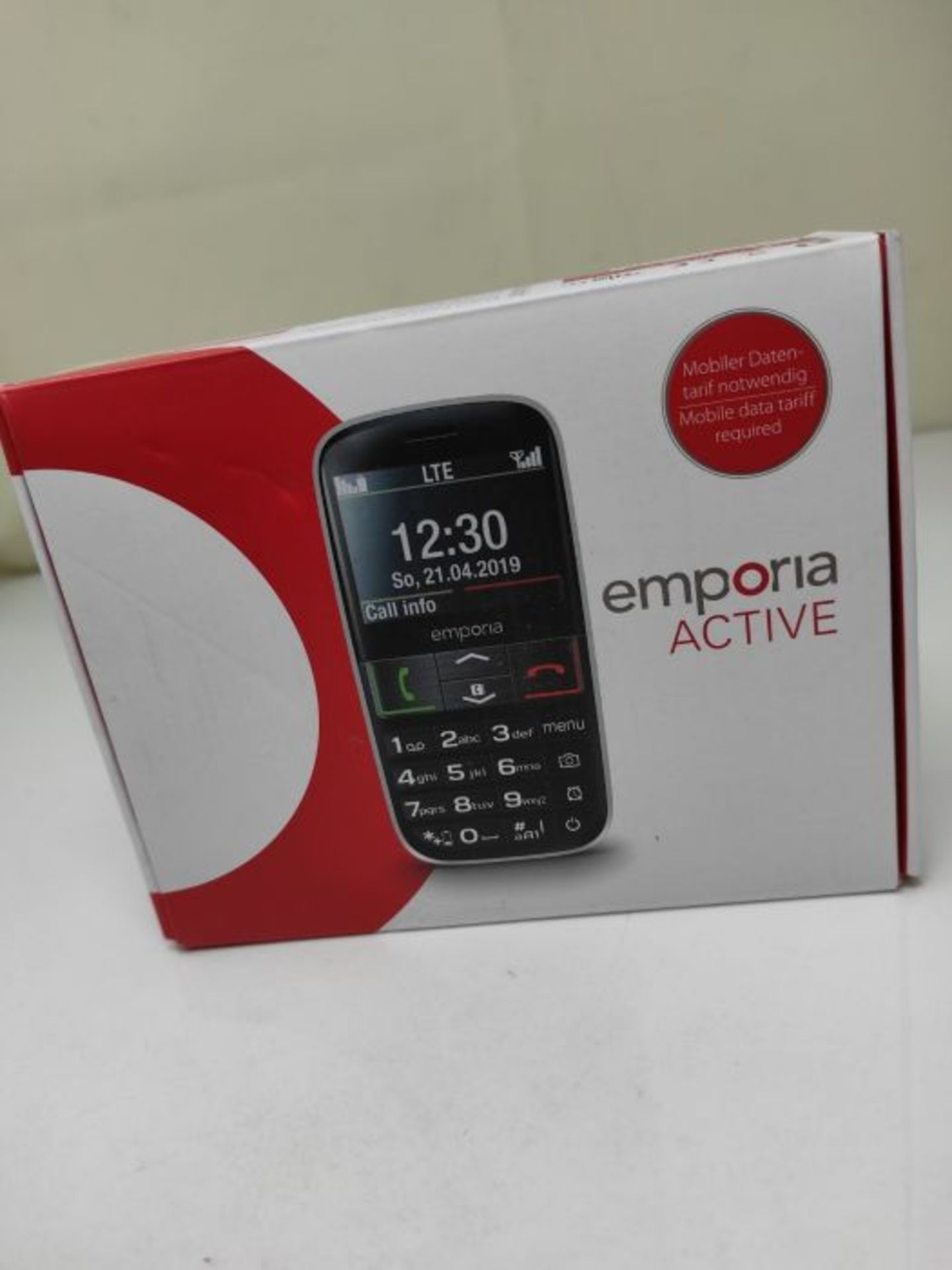 RRP £99.00 emporiaACTIVE | Seniorenhandy 4G Volte | Tastenhandy 4G Volte ohne Vertrag | Mobiltele