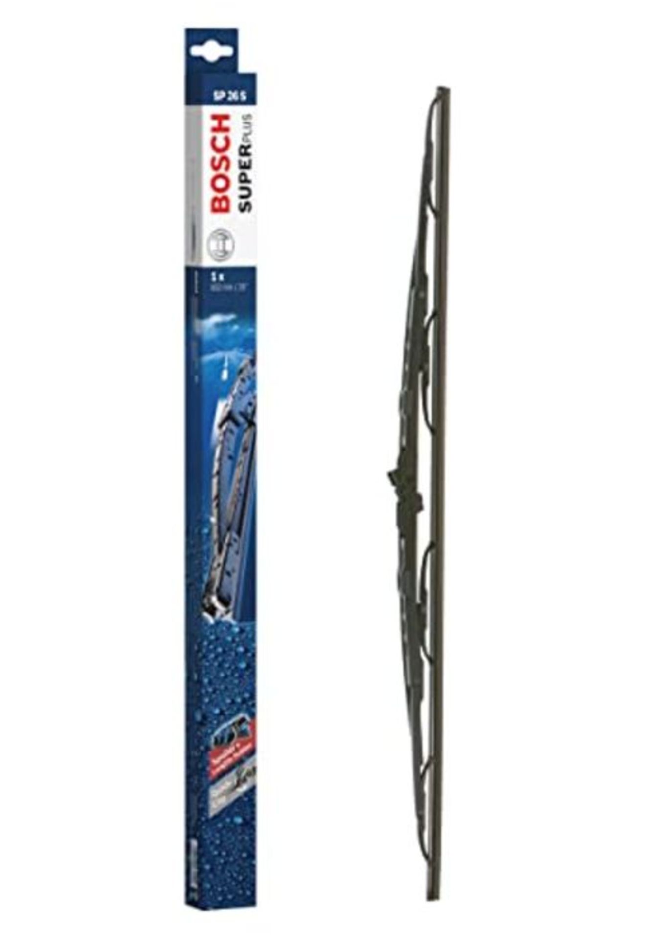 Bosch Wiper Blade Super Plus Spoiler SP26S, Length: 650mm " Single Front Wiper Blade