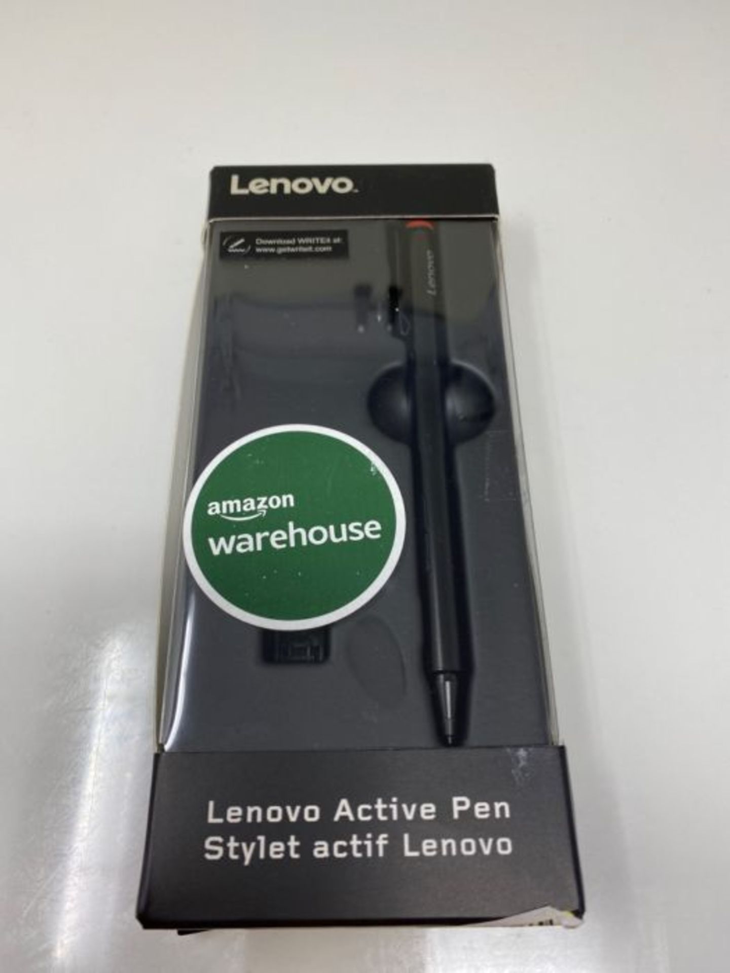 Lenovo Active Pen (GX80K32884) for Yoga (Black) (Configurable Buttons, Anti-accident C - Image 2 of 3
