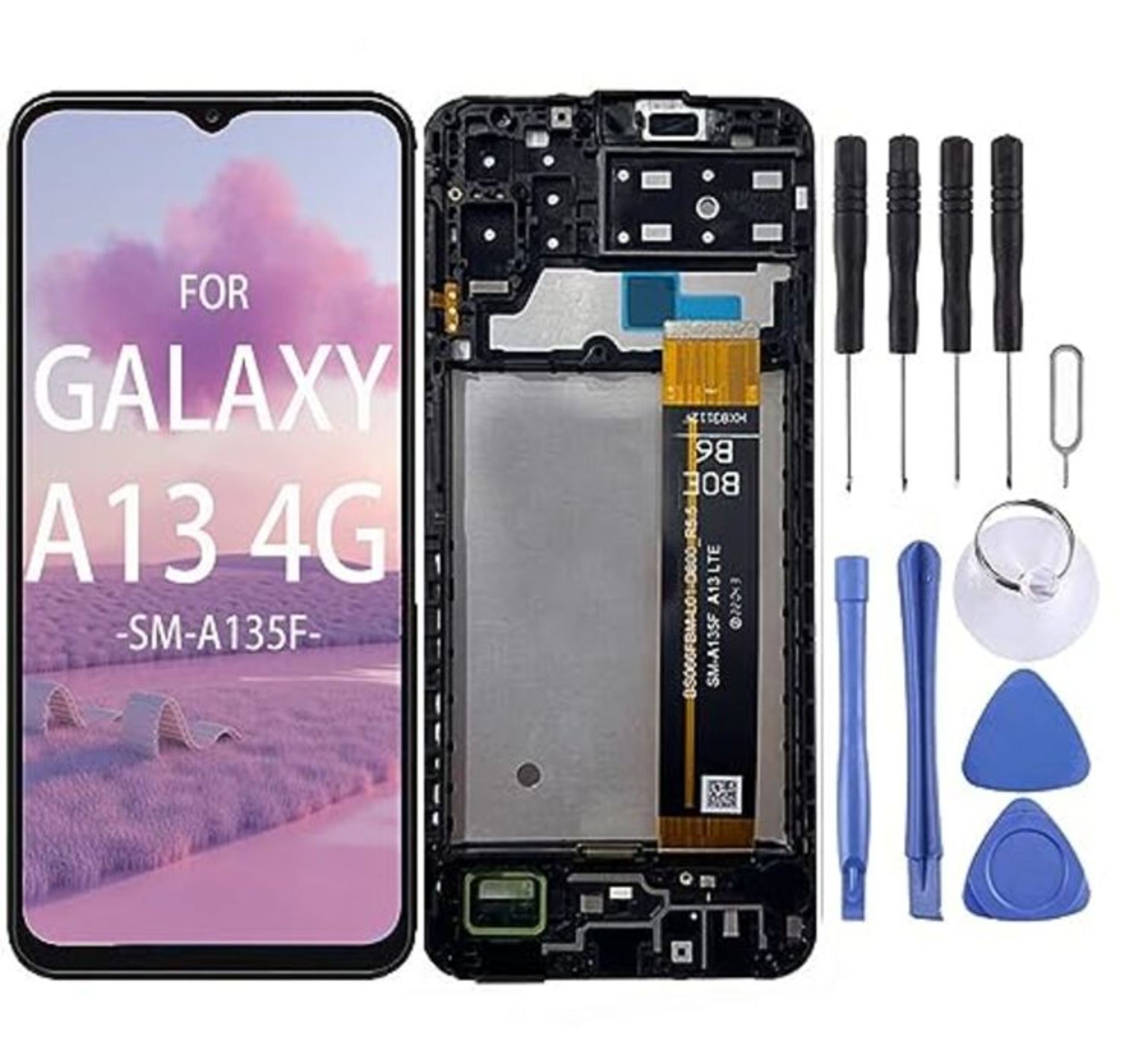 digi marker Screen Replacement For Samsung Galaxy A13 4G SM-A135F LCD Display Touch Sc