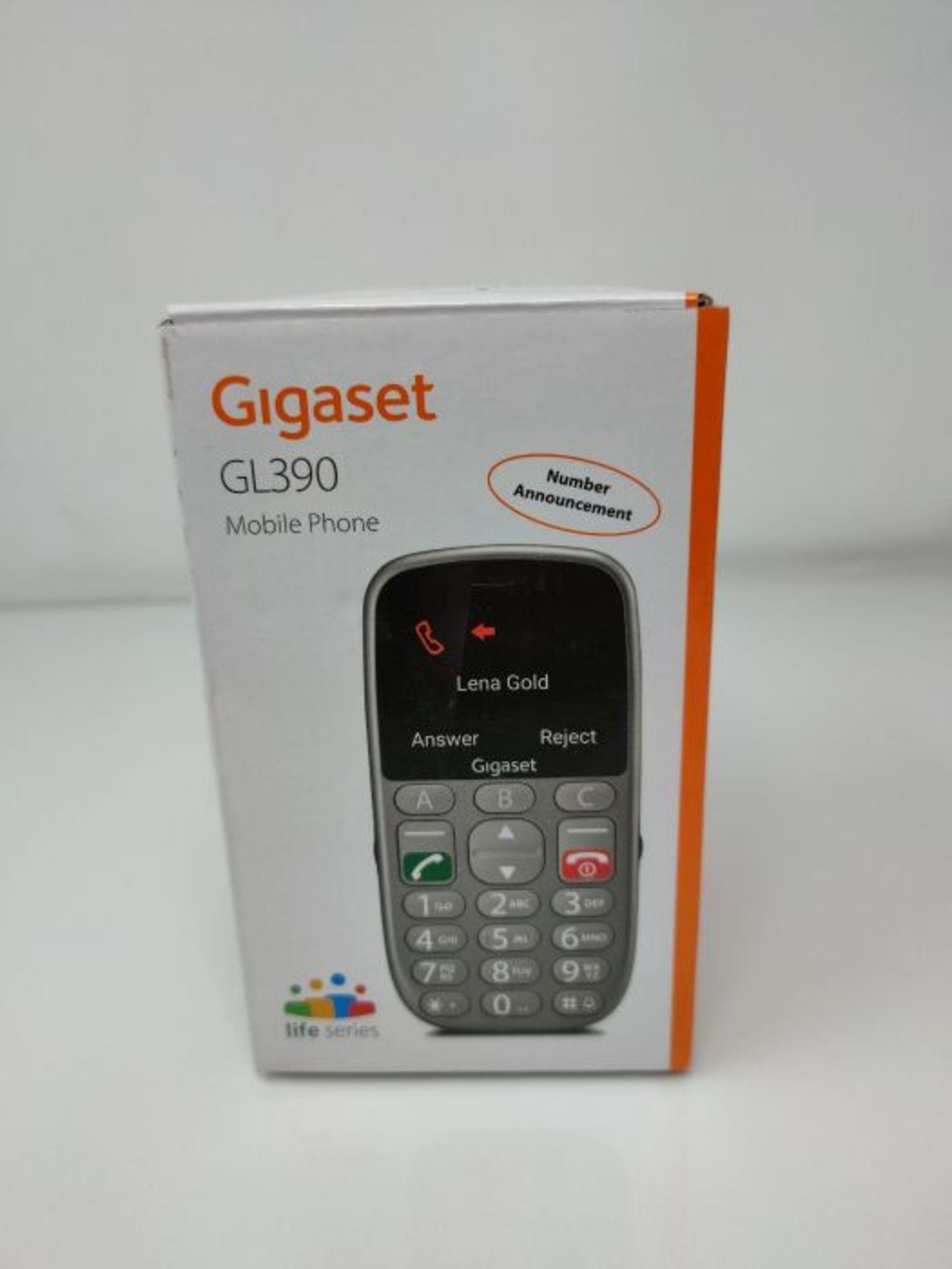 Gigaset GL390 GSM Handy ohne Vertrag für Senioren (mit SOS-Funktion, Komfortable Auss - Image 2 of 3