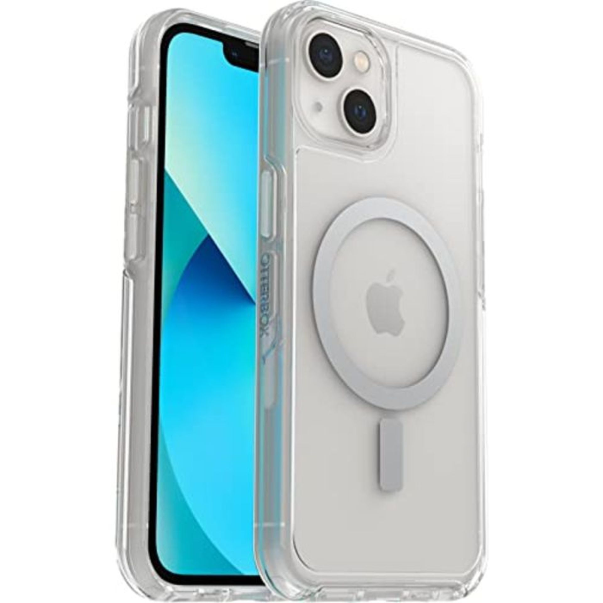 OtterBox Symmetry+ Clear Case for iPhone 13 for MagSafe, Shockproof, Drop proof, Prote