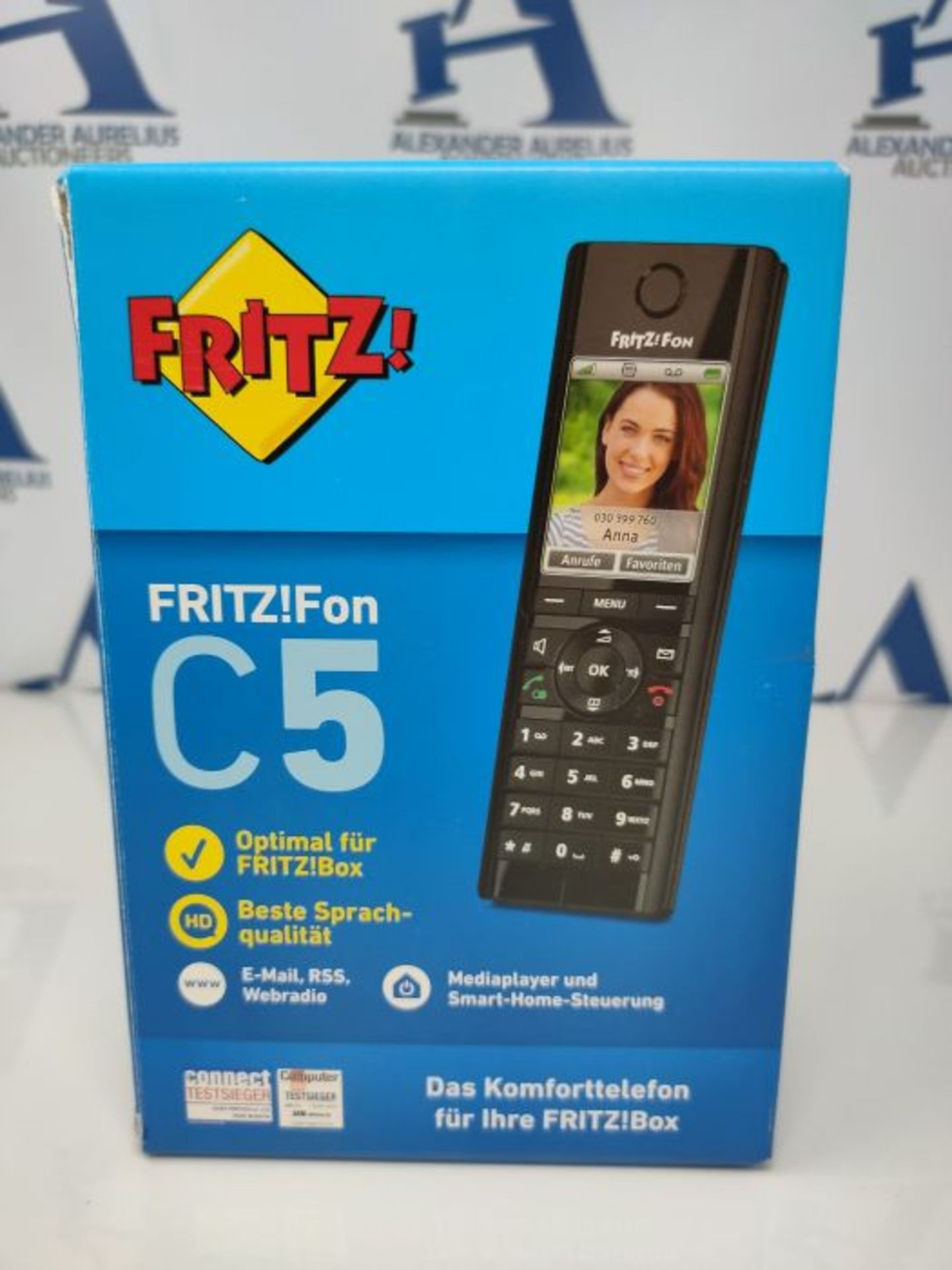 RRP £56.00 AVM Fritz!fon C5 Bar (Hands Free Functionality, IP Phone:IP enabled, Low Radiation) - Image 2 of 3