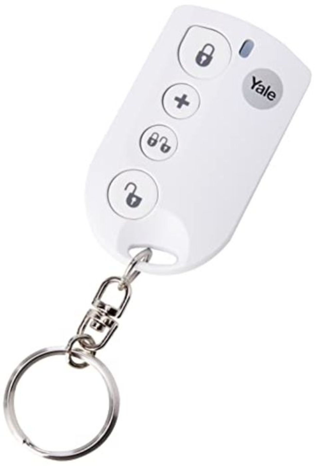 Yale EF-KF Easy Fit Alarm Remote Keyfob, White, DIY Friendly, Accessory for SR & EF Al
