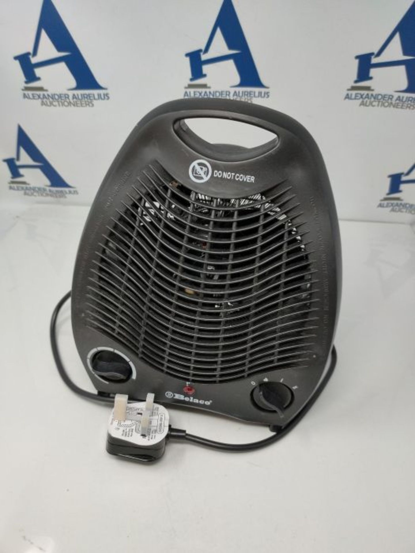 Belaco Fan Heater 2 Heat Settings 1000/2000W Electric Heaters Overheat Protection BFH2 - Image 2 of 2