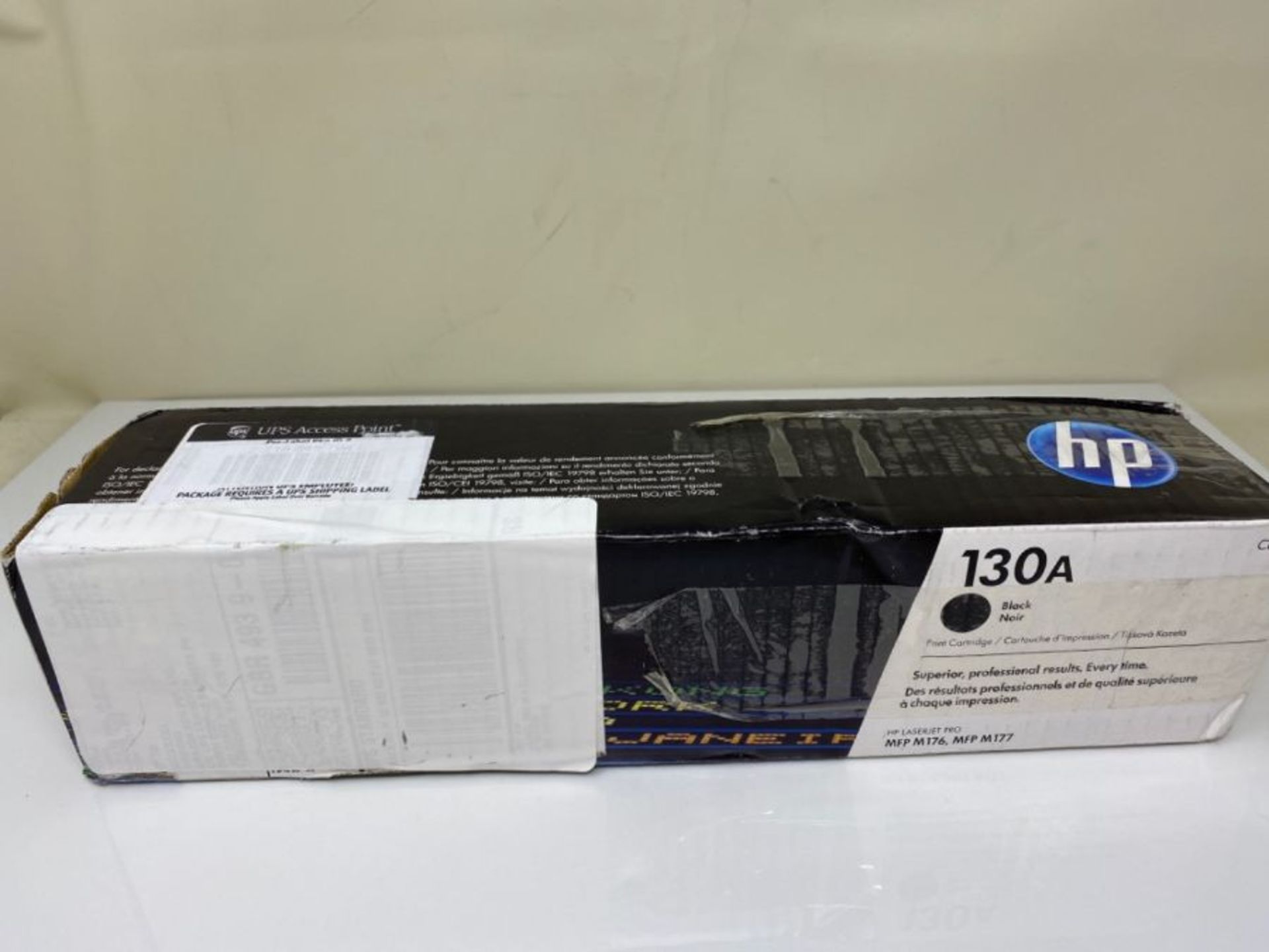 RRP £50.00 HP CF350A 130A Original LaserJet Toner Cartridge, Black, Single Pack - Image 2 of 3