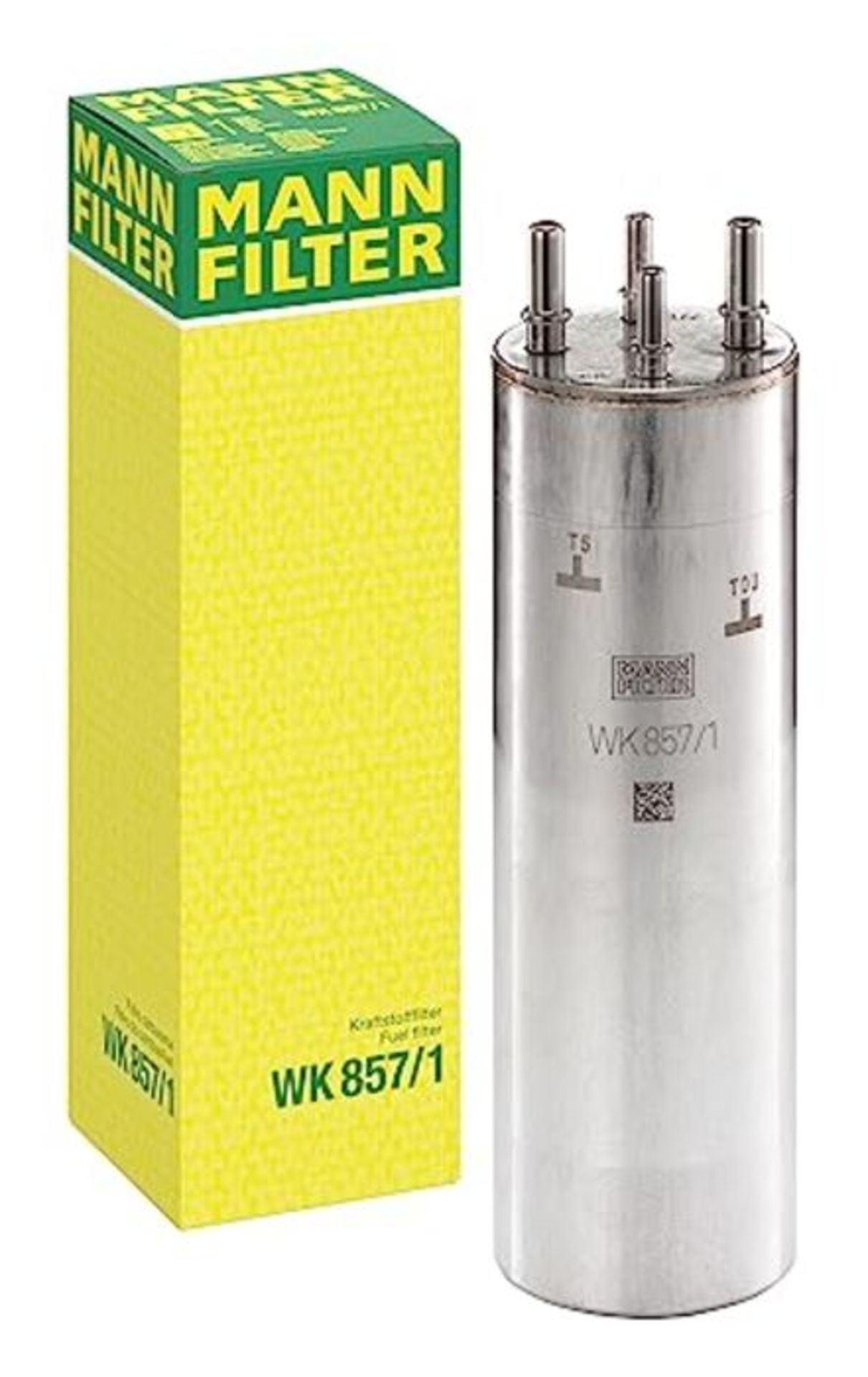 Original MANN-FILTER Fuel Filter WK 857/1 â¬  For Passenger Cars