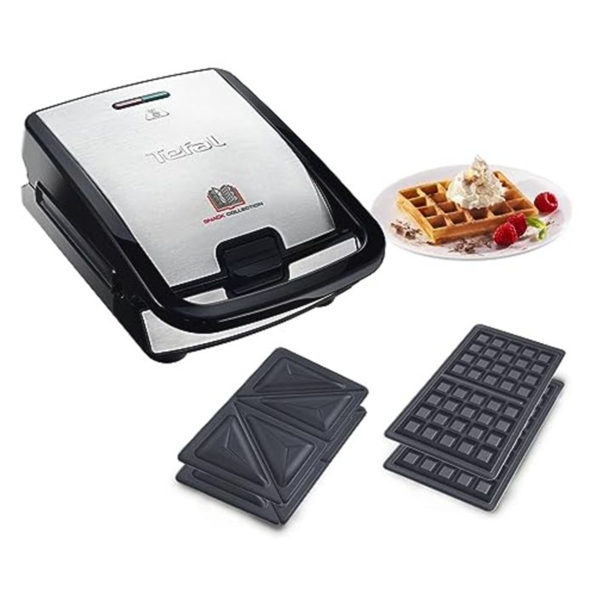 RRP £59.00 TEF SW852D Snack-Grill 12 in 1