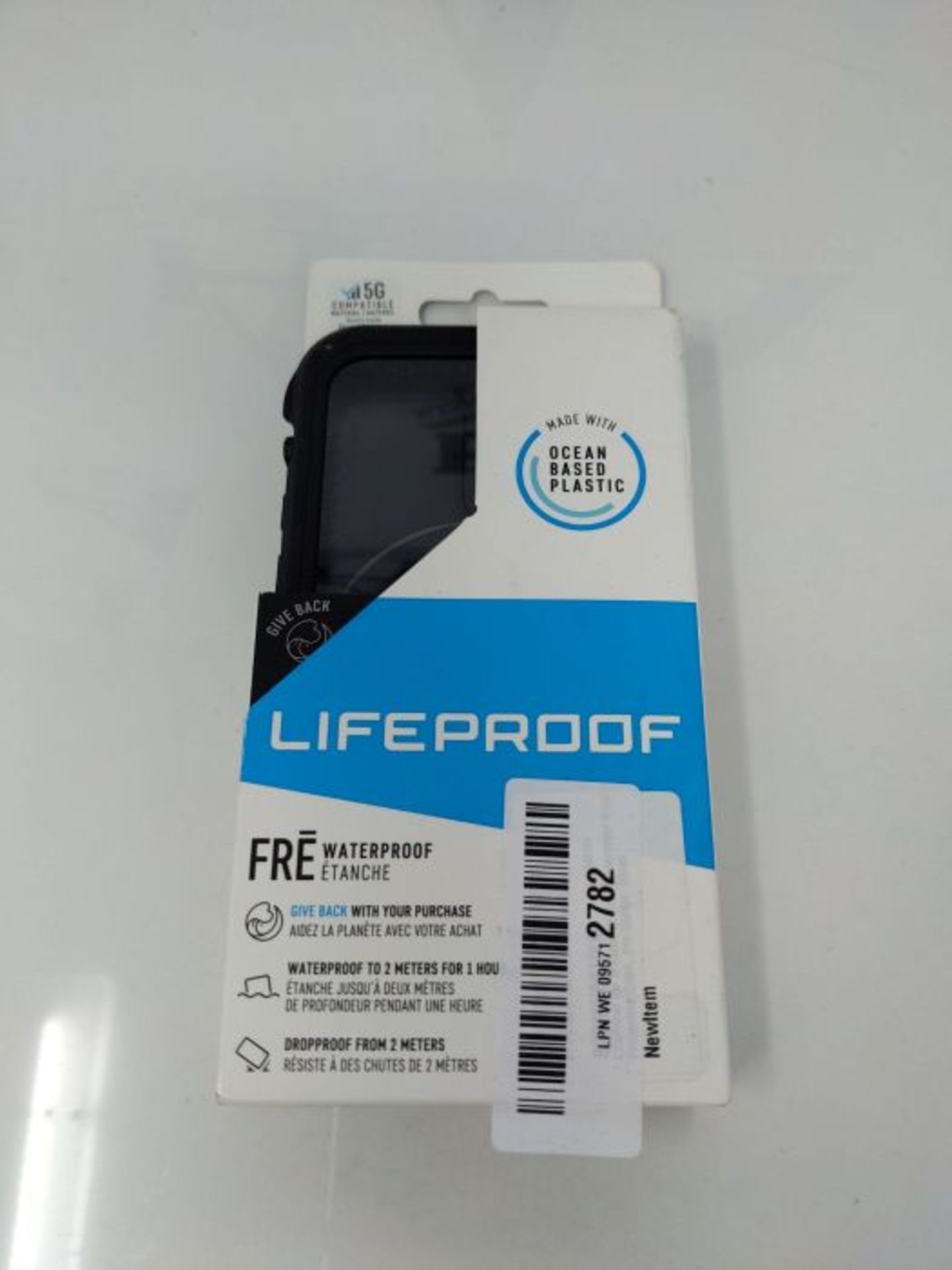 LifeProof for iPhone 12 Pro, Waterproof Drop Protective Case, Fre Series, Black - Image 2 of 3