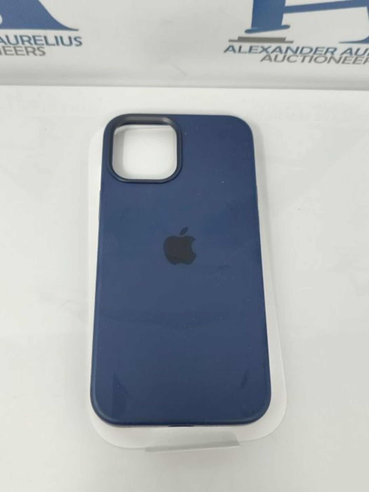 Apple Silicone Case with MagSafe (for iPhone 12 Pro Max) - Deep Navy - Image 3 of 3