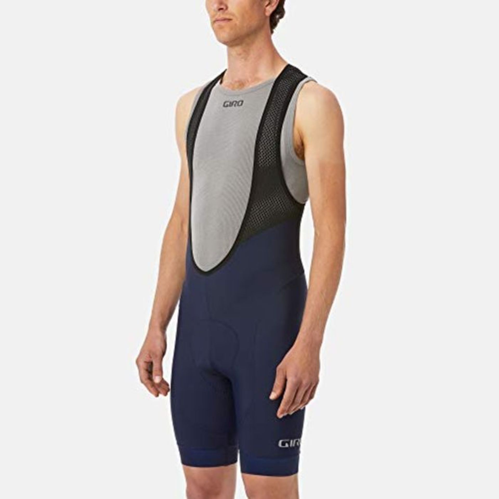 RRP £79.00 Giro Unisex Chrono Expert Bib Shorts, Midnight Blue, 38 UK