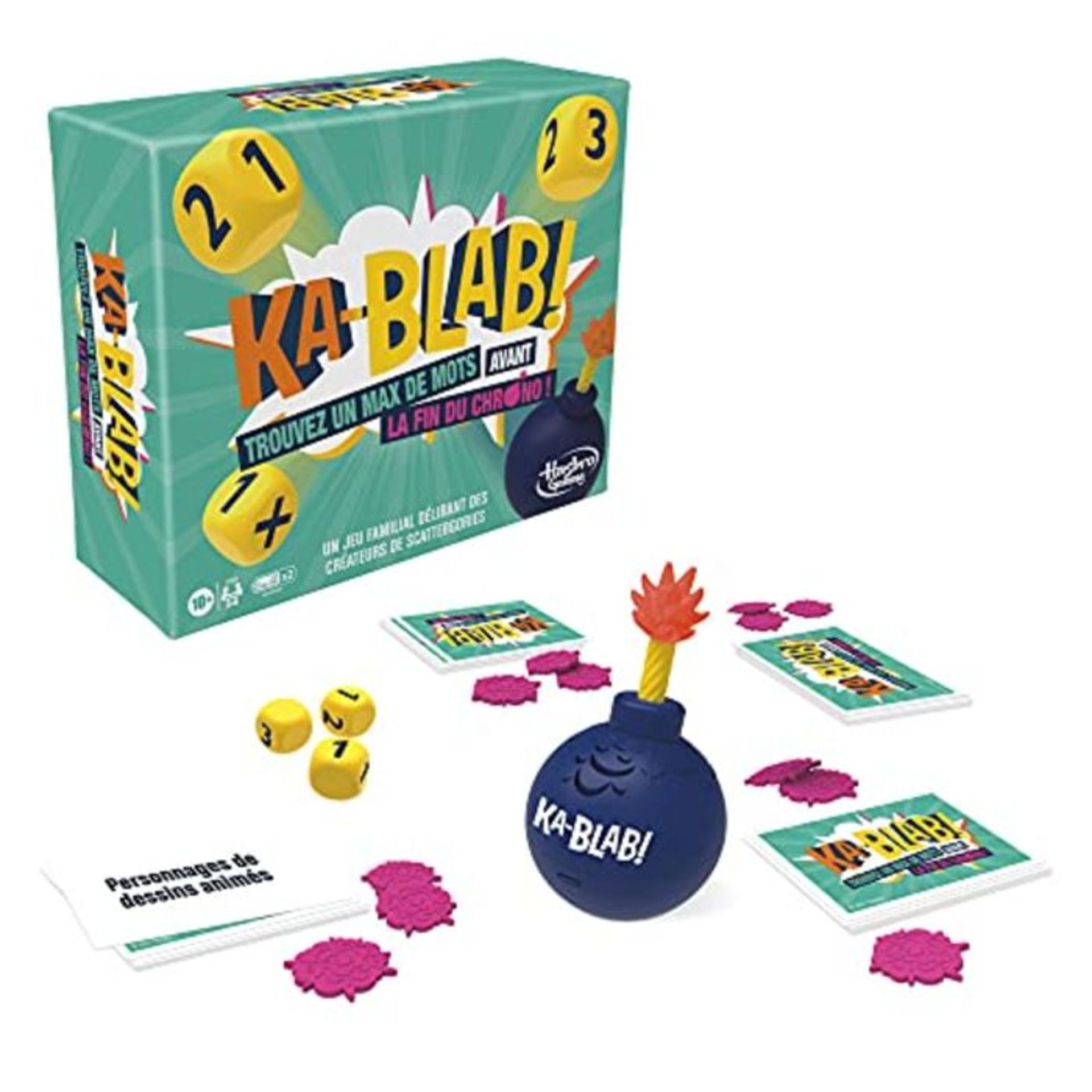 Hasbro Gaming F2562101 Ka-Blab Families, Teenagers and Children, from 10 Years, Group