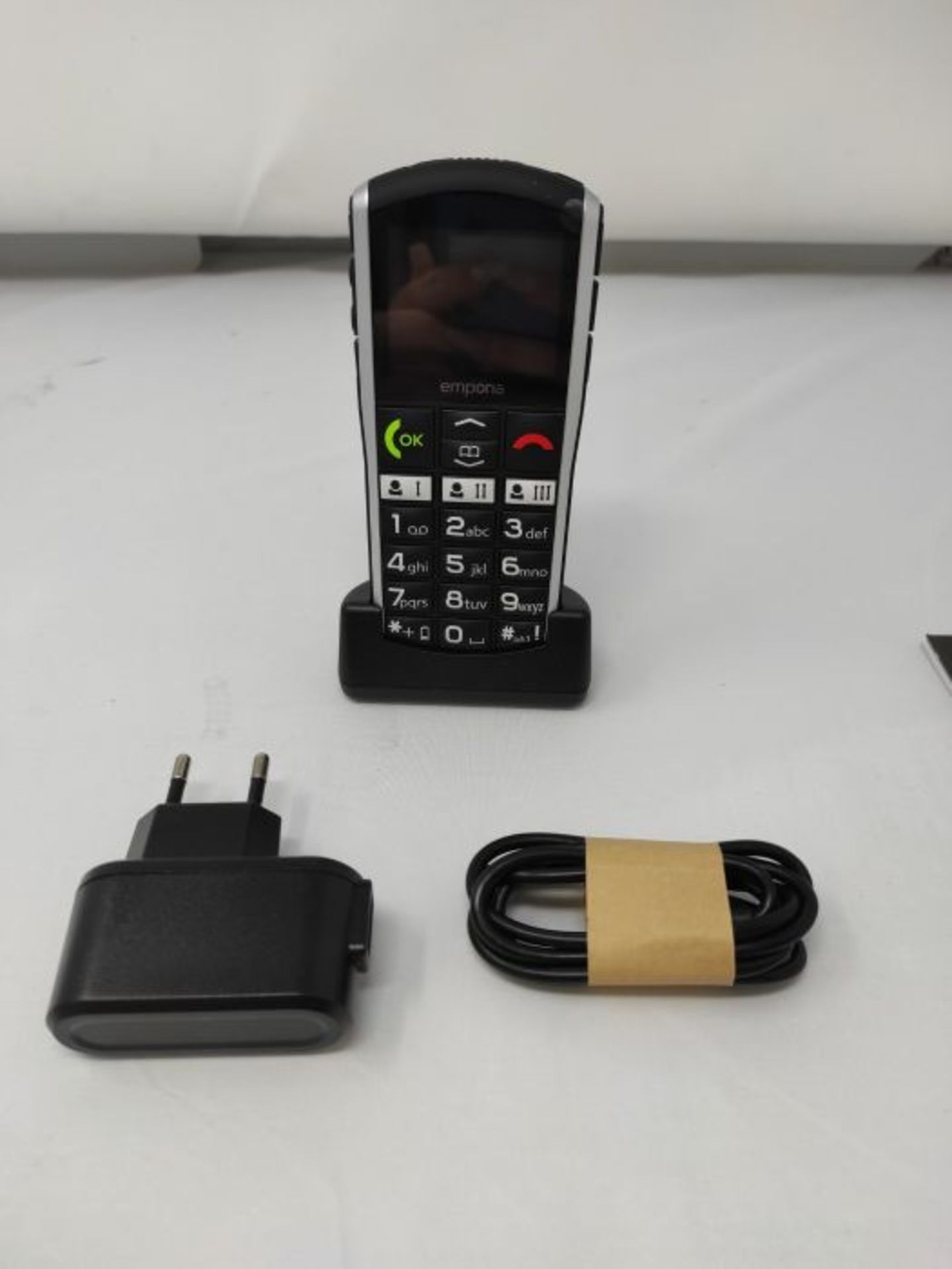 RRP £55.00 emporiaSIMPLICITY | Seniorenhandy | Tastenhandy ohne Vertrag | Mobiltelefon mit Notruf - Image 3 of 3