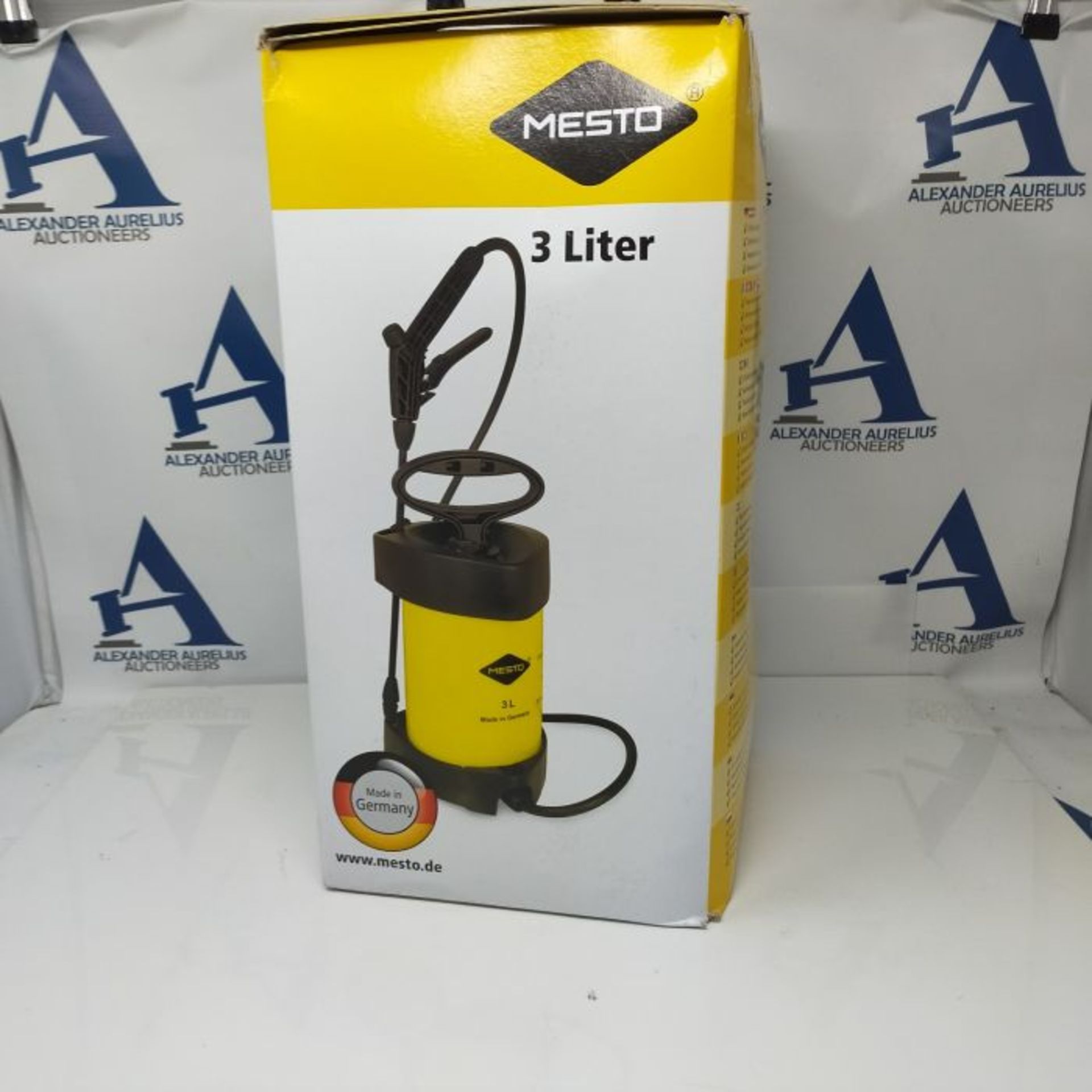 Mesto Flori Compact Compression Sprayer, Yellow/Black, 28x12x12 cm - Image 3 of 3