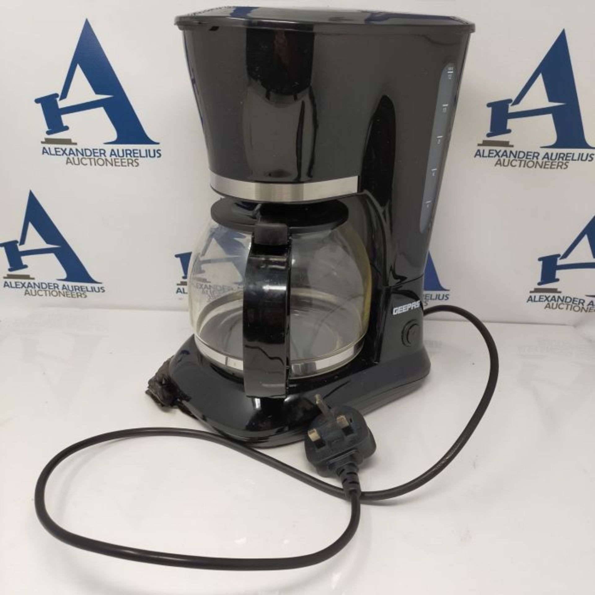 GEEPAS 1.5L Filter Coffee Machine | 800W Coffee Maker for Instant Coffee, Espresso, Ma - Image 3 of 3