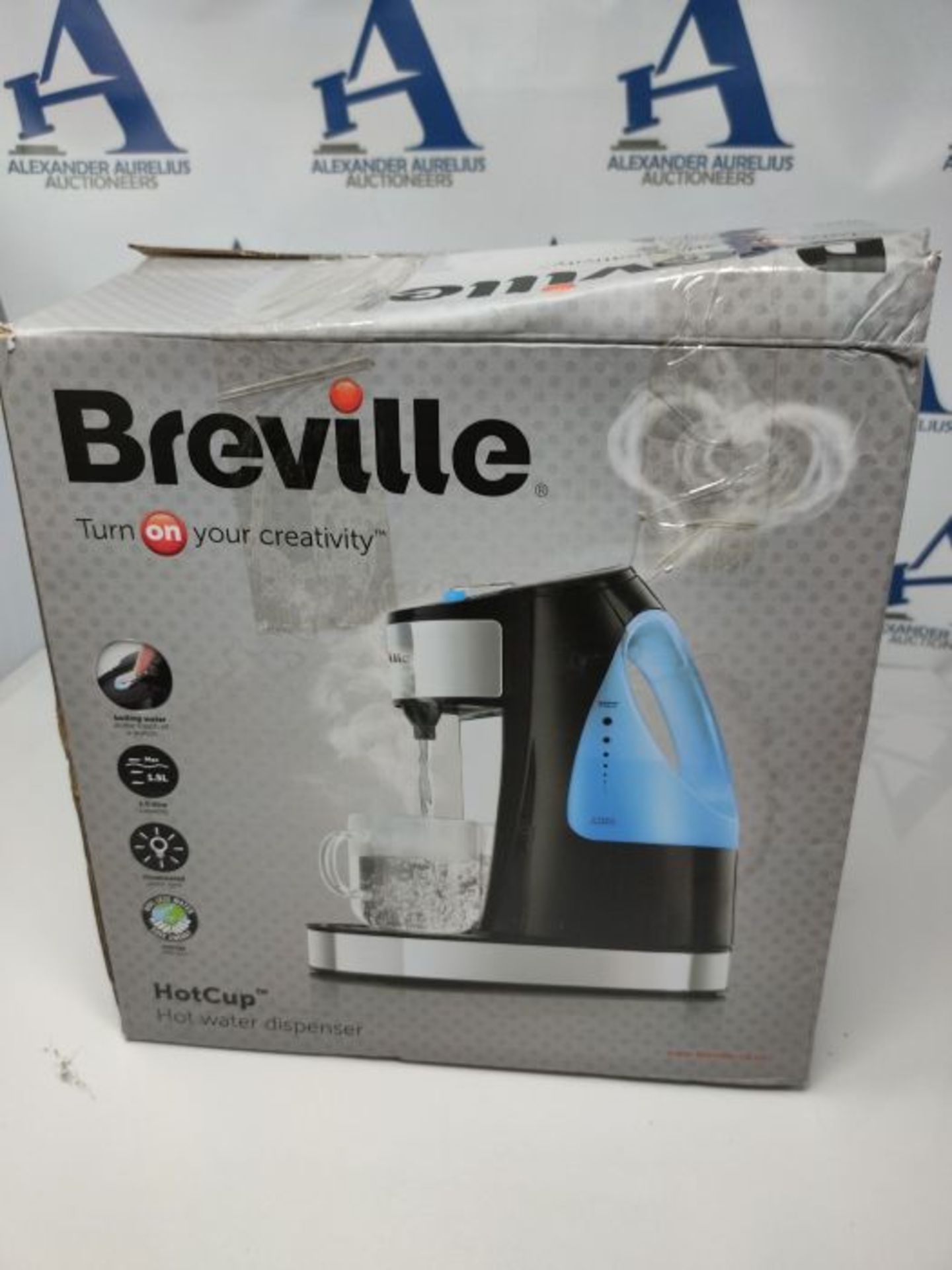 Breville HotCup Hot Water Dispenser | 3kW Fast Boil |1.5L | Energy-Efficient | Gloss B - Image 2 of 3