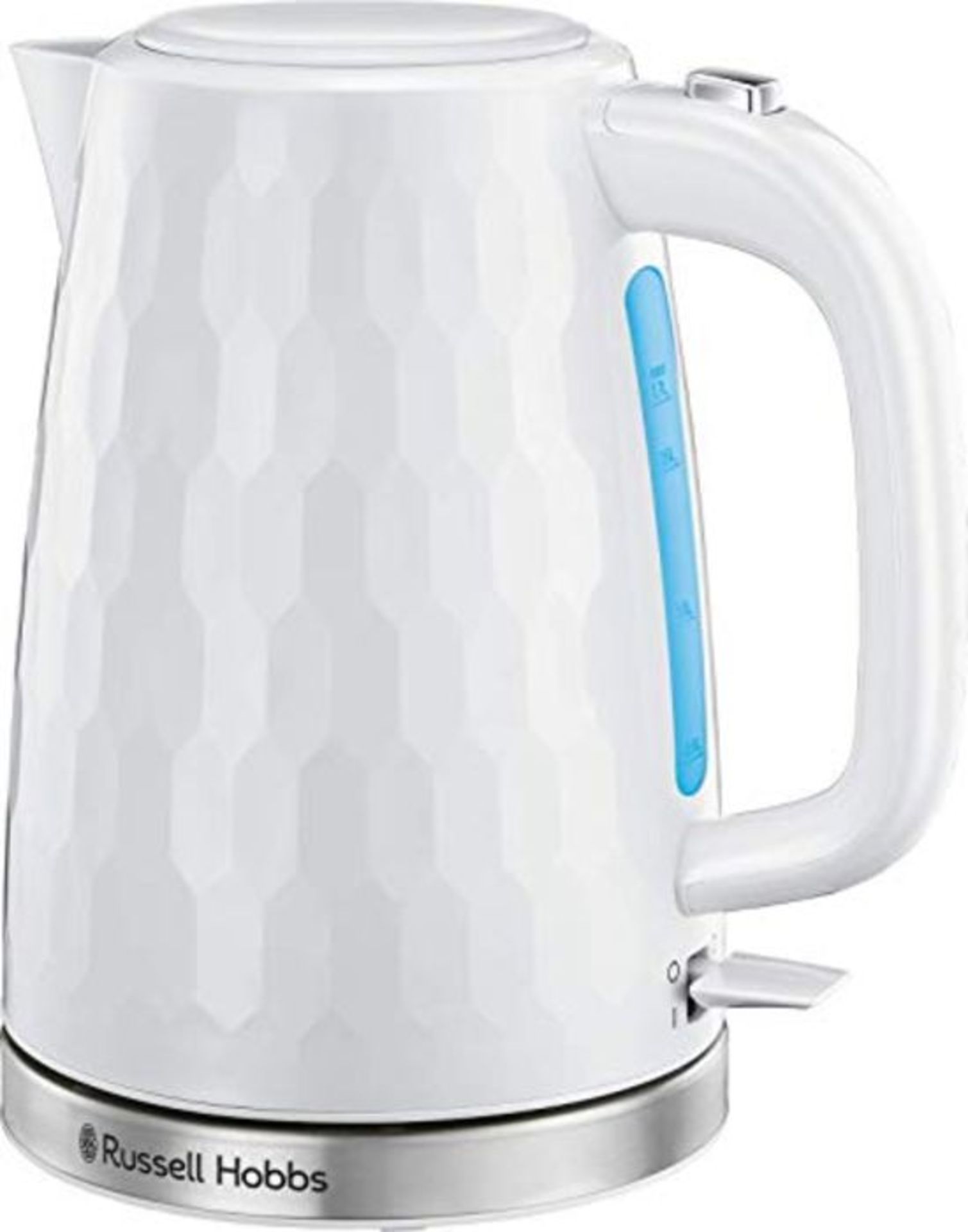 [INCOMPLETE] Russell Hobbs 26050 Cordless Electric Kettle - Contemporary Honeycomb Des