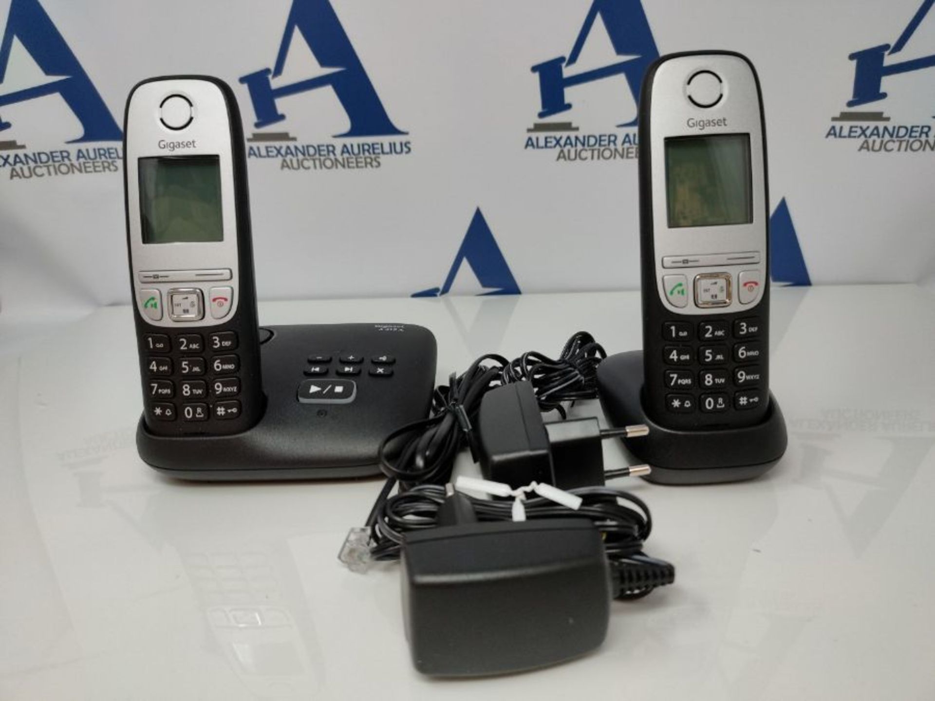 RRP £51.00 Gigaset A415A Duo Cordless Phone - Black - Image 2 of 2
