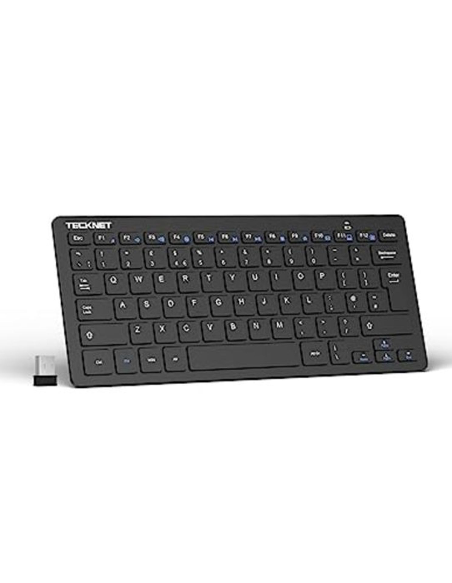 [INCOMPLETE] TECKNET 2.4G Wireless Keyboard For Windows 10/8/7/Vista/XP and Android Sm