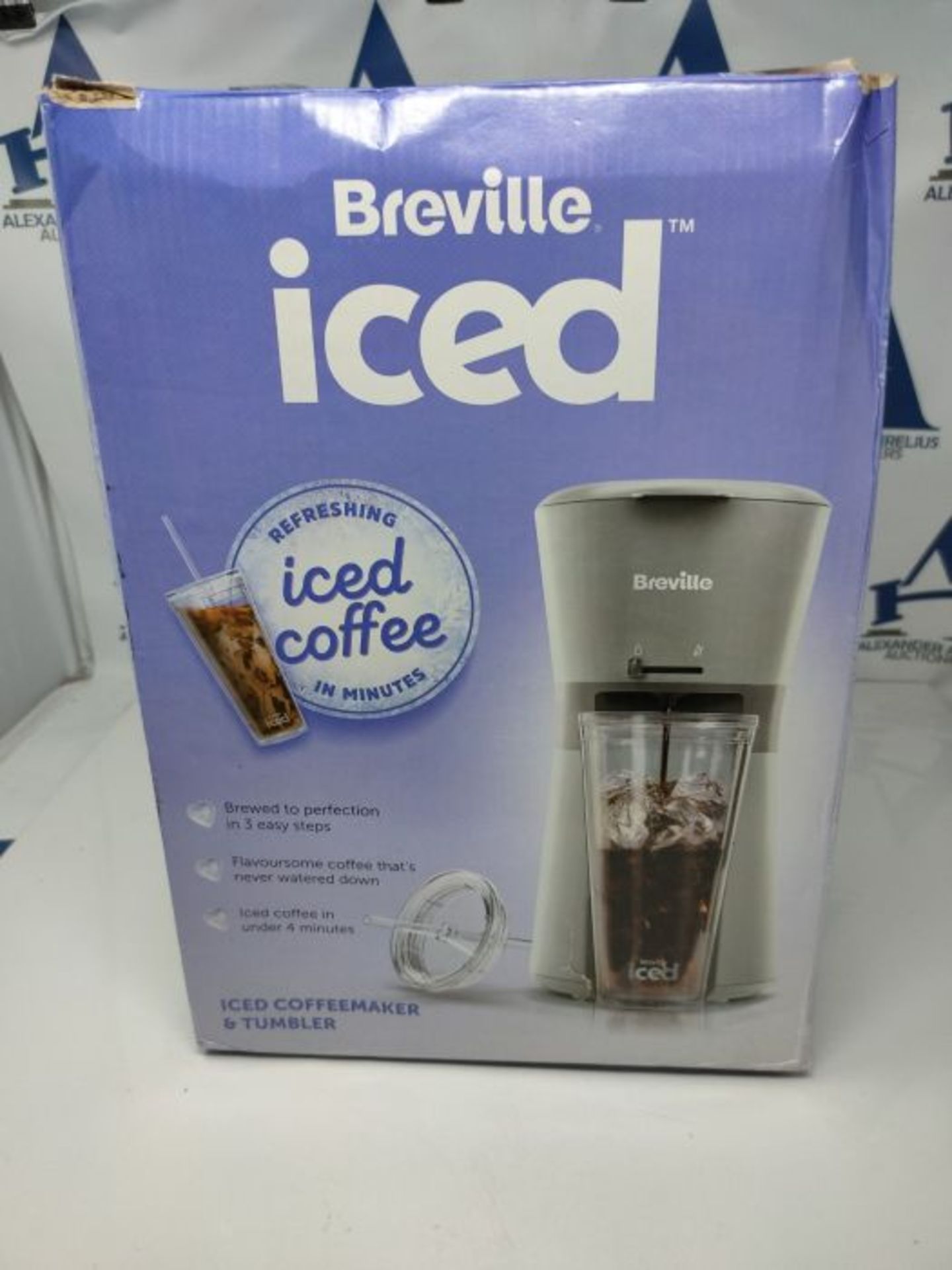 Breville Iced Coffee Maker | Plus Coffee Cup with Straw | Ready in Under 4 Minutes | G - Image 2 of 3