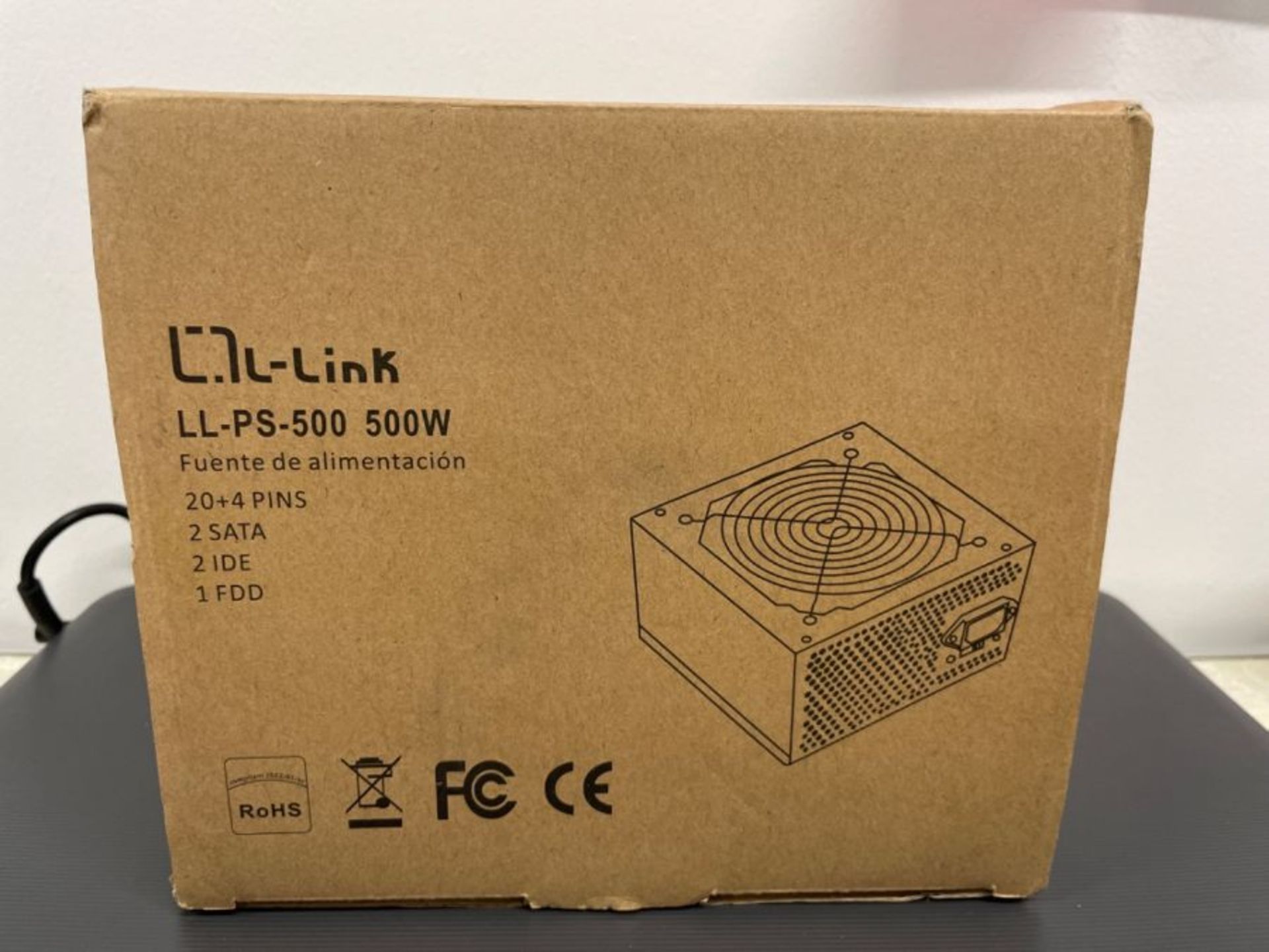 L-Link ps-500-cab 500W - power supply/PSU - Image 2 of 3