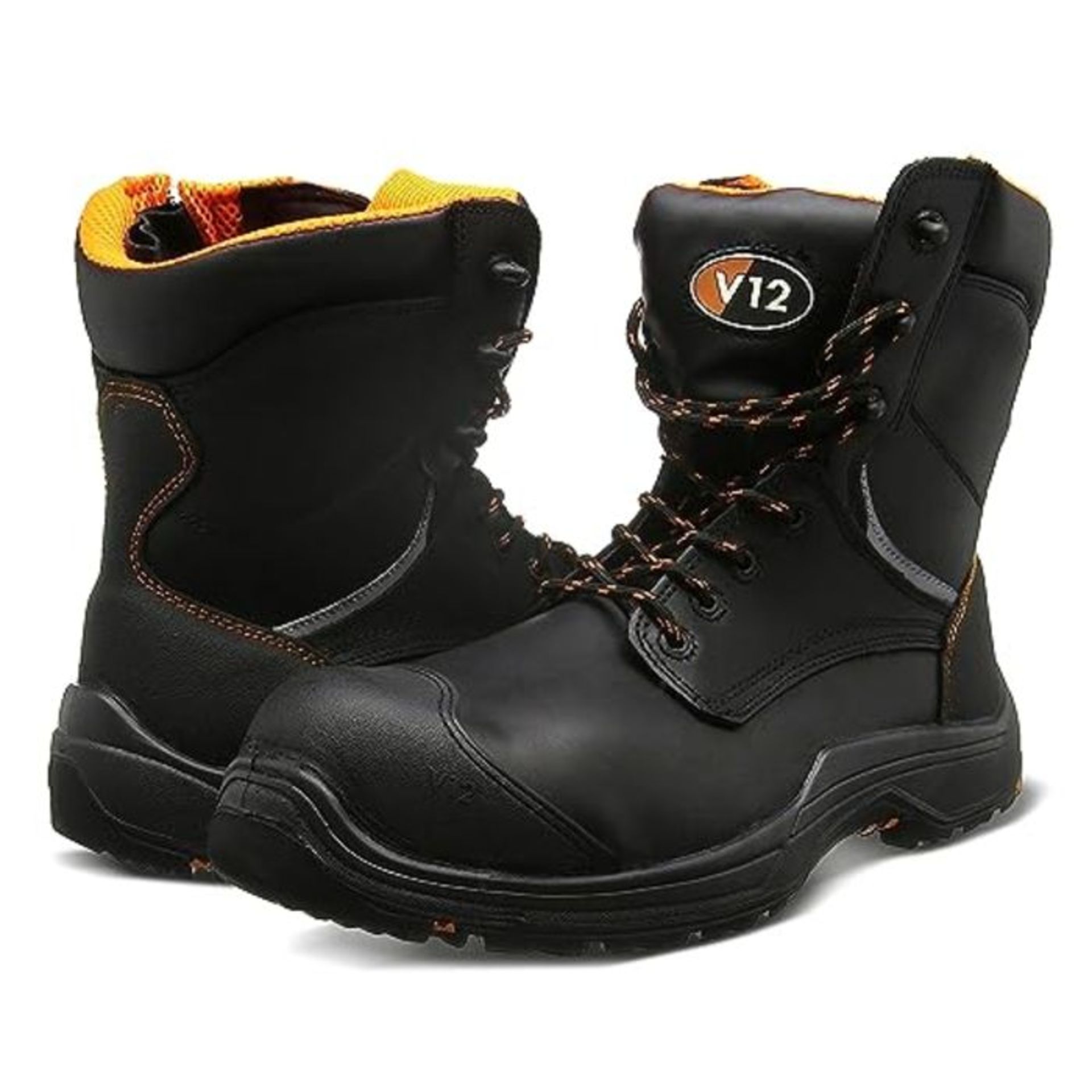 RRP £69.00 V12 VR620.01/05 Avenger IGS Boots, Size 10, Black