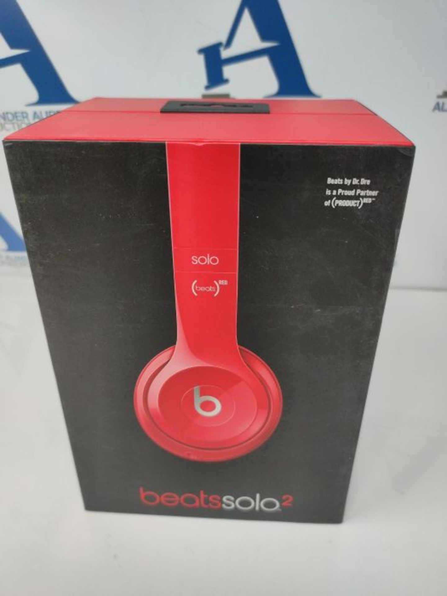 RRP £190.00 Beats Solo2 On-Ear Headphones - Red