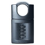 ABU15850CS 158CS/50 50mm Closed Shackle Combination Padlock (4 Digit)