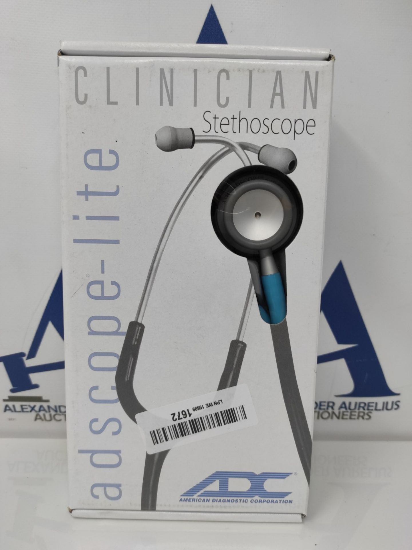 Adscope 619 - Ultra-lite Clinical Stethoscope - Turquoise