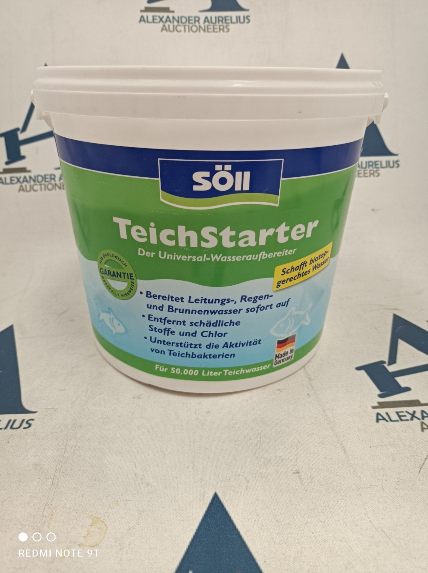 RRP £96.00 Universal water conditioner TeichStarter from Söll (5 kg for 50,000 liters) immediate