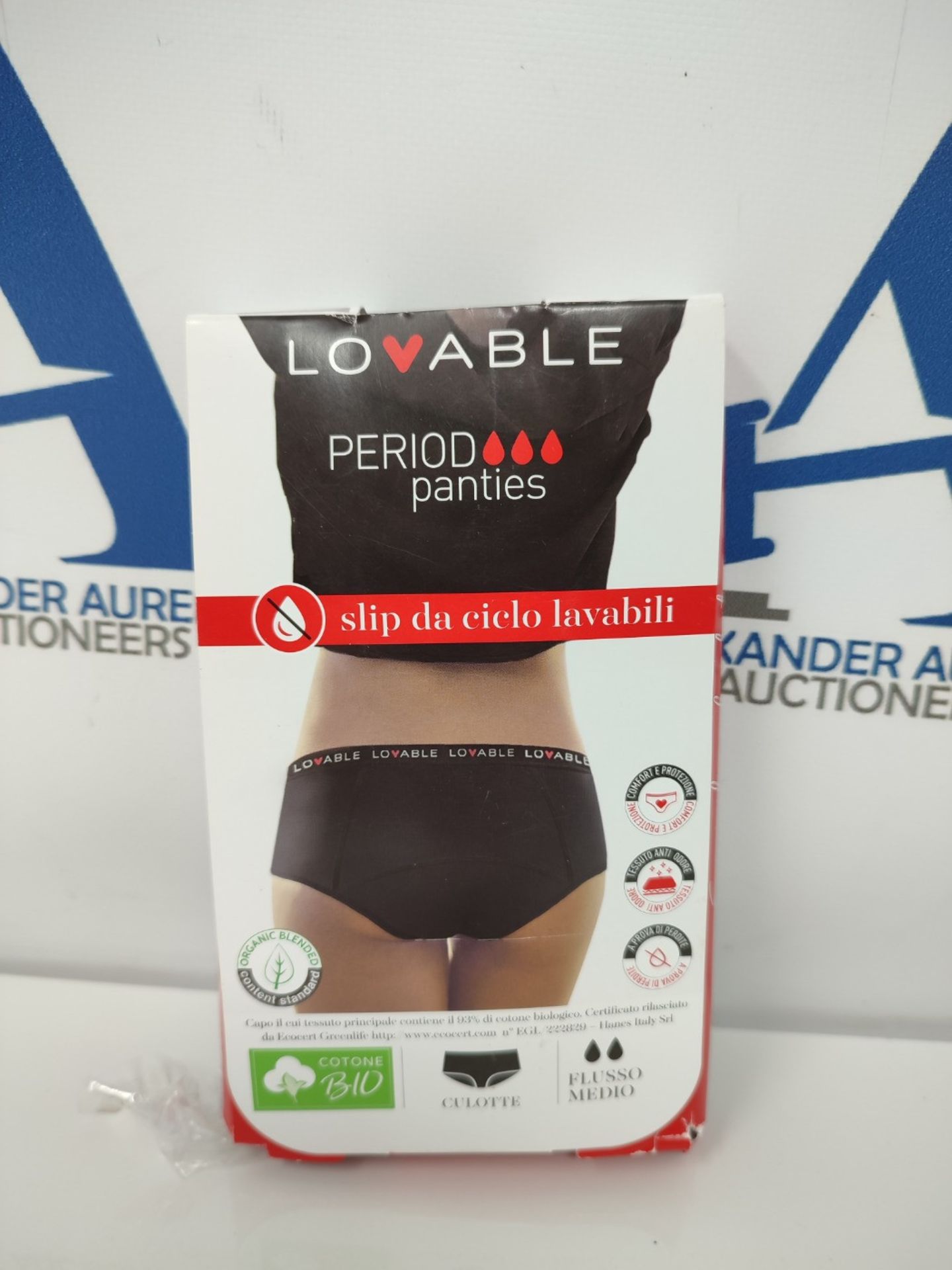 Lovable Women's Period Panties Underwear, Nero, L (Pack of 2) - Image 2 of 2