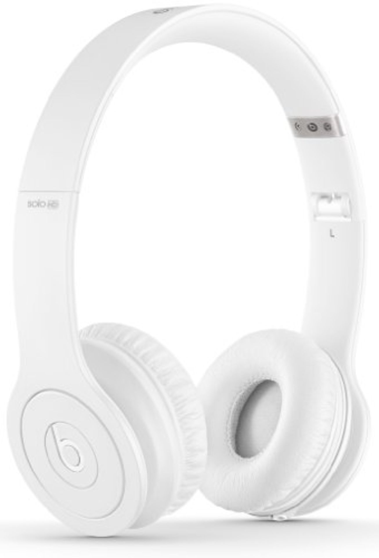 RRP £170.00 [CRACKED] Beats by Dr. Dre Solo HD On-Ear Headphones - Monochromatic White