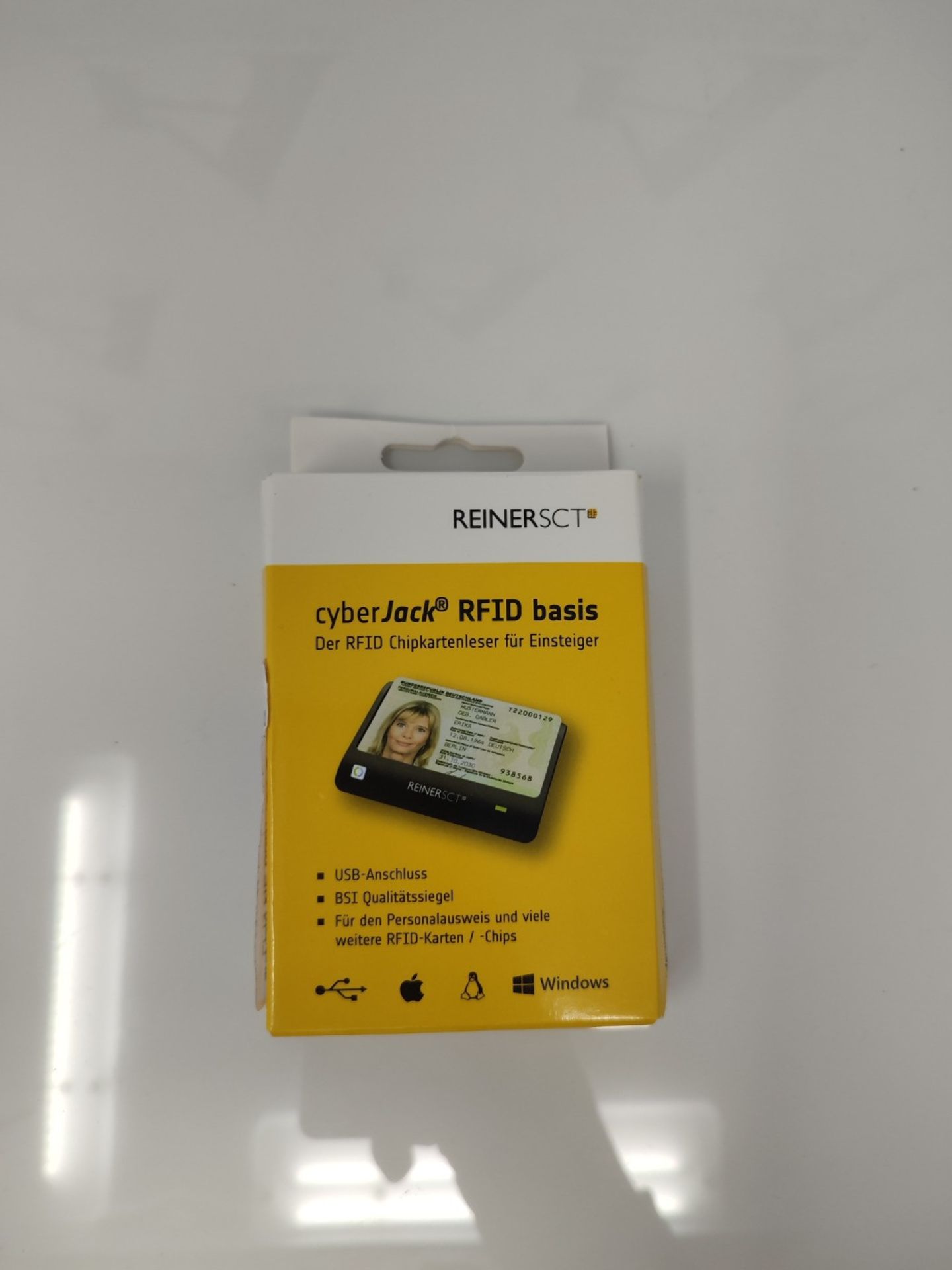 ReinerSCT cyberJack RFID basis - RFID-Leser - USB Black 2718500-100 - Image 2 of 3