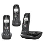 RRP £54.00 Gigaset AS405A TRIO - Advanced Cordless Home Phone with Answer Machine and Nuisance Ca