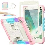 SEYMAC stock iPad 6th/5th Generation Case for Girls, iPad Air 2/Pro 9.7 Case, Heavy Du