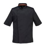 Portwest MeshAir Pro Jacket S/S, Size: L, Colour: Black, C738BKRL