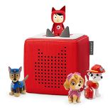 RRP £86.00 tonies Toniebox Paw Patrol Bundle Incl. 1 Creative and 3 Characters: Chase, Skye, and