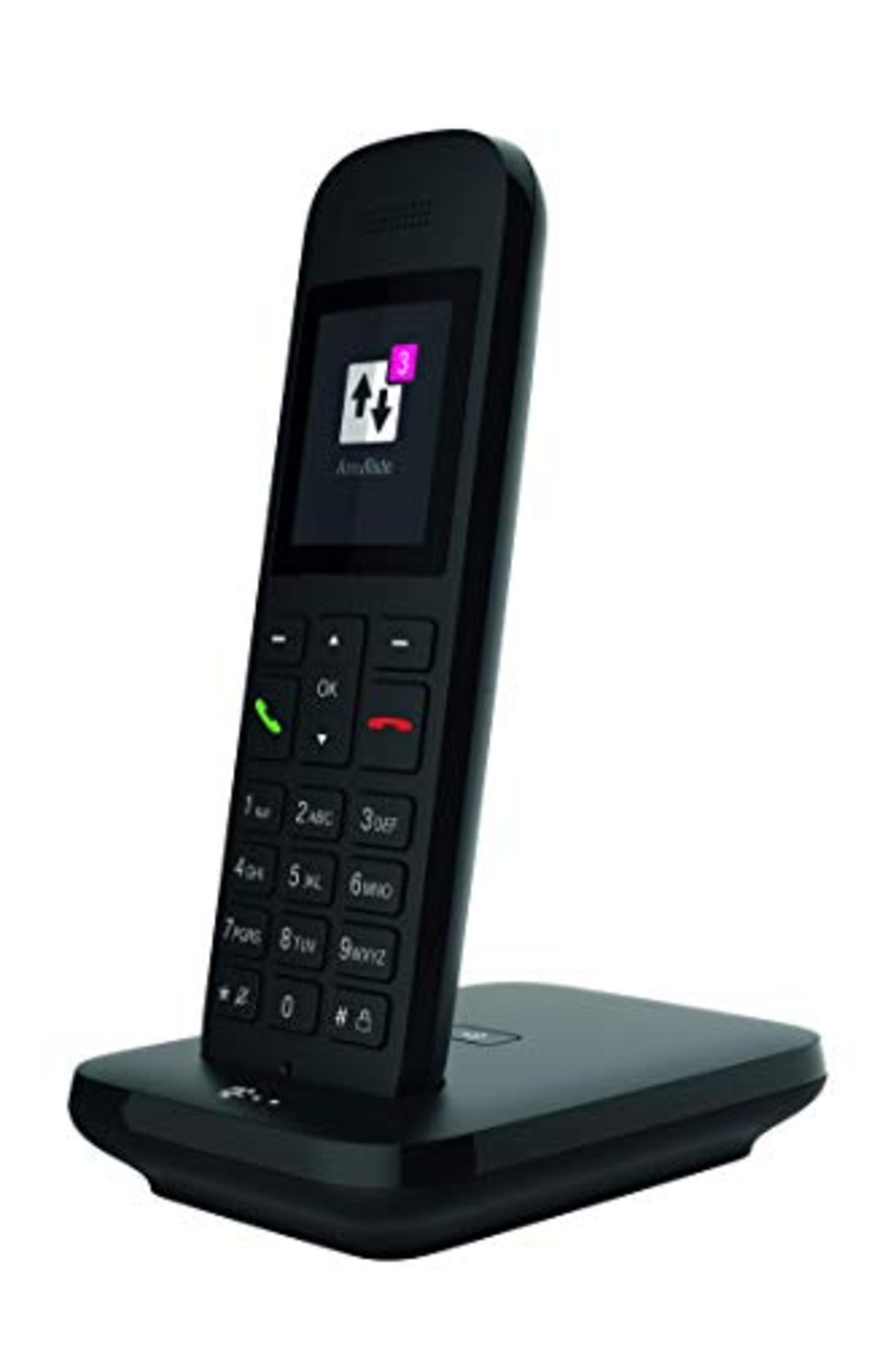 Telekom Sinus 12 Analog telephone Black Caller ID