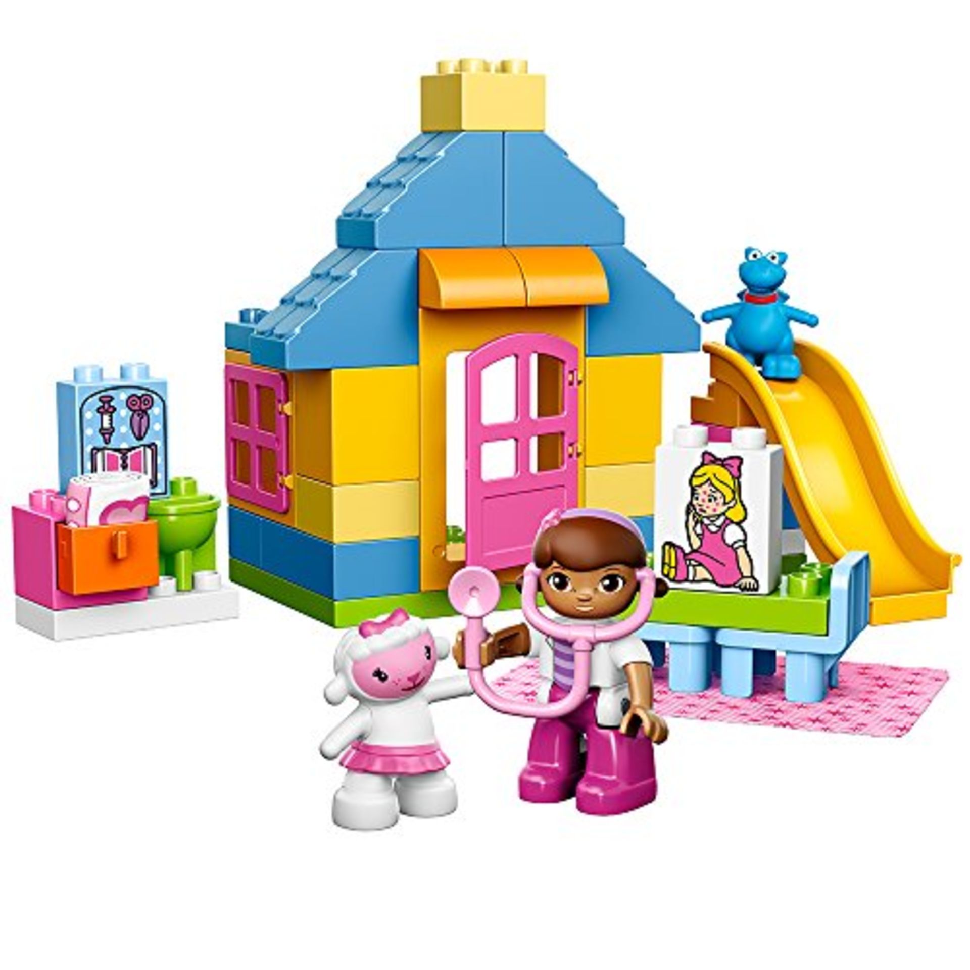 RRP ?56.00 LEGO DUPLO Brand Disney 10606 Doc McStuffins Backyard Clinic Building Kit