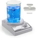 HYCC Magnetic Stirrer, 3000 RPM Magnetic Mixer, Stir Plate Max Stirring Liquid 3 Liter