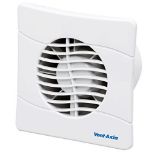 Vent-Axia 436532A 100mm Basic Bathroom/Toilet Extract Fan, 230 V, White