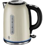 Russell Hobbs 20461 Quiet Boil Kettle, Cream