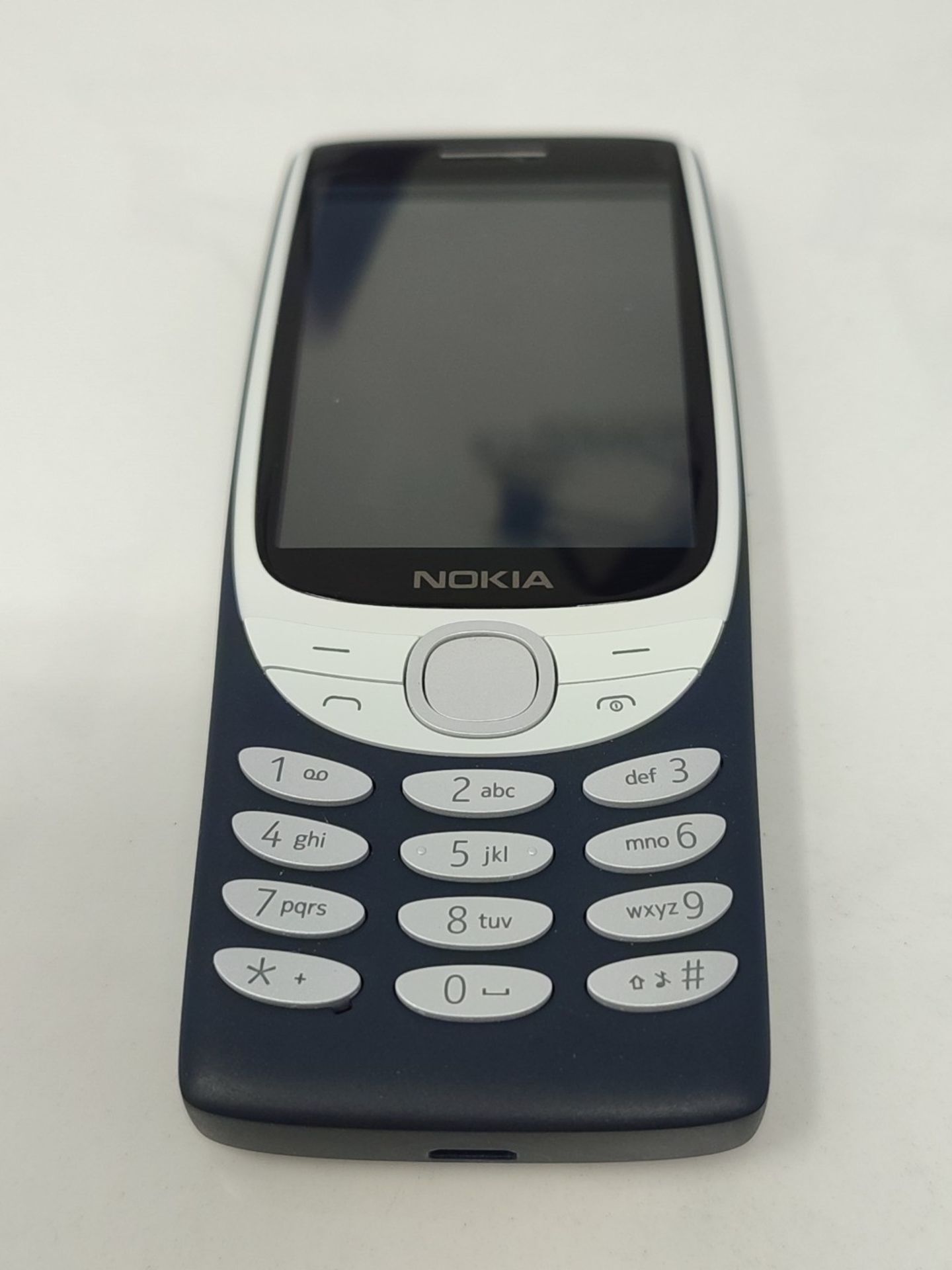 RRP £62.00 [INCOMPLETE] Nokia 8210 all carriers, 0.05gb, Feature Phone with 4G connectivity, larg - Image 2 of 2