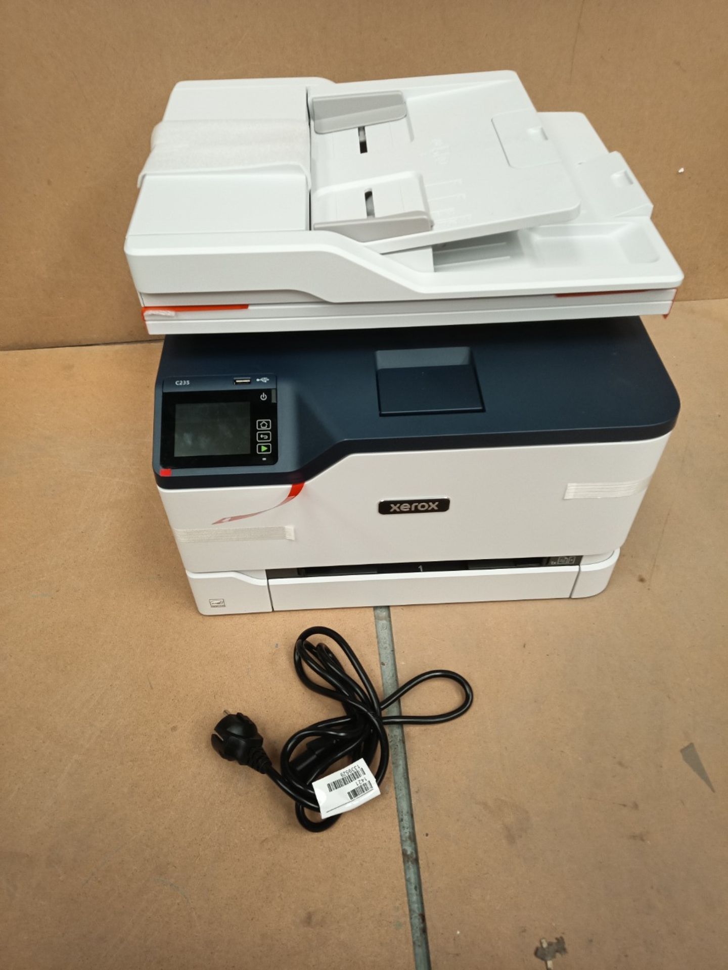 RRP £405.00 Xerox C235 Colour Multifunction Printer, Print/Scan/Copy/Fax, Laser, Wireless, All In - Image 3 of 3