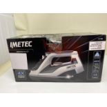 Imetec Zerocalc Z3 3700 Iron, Anti-scale Technology, High Smoothness Ceramic Plate, 24