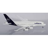 herpa 533072 - Airbus A380, Lufthansa Biplane, Wings, Model Airplane, Aviator, Model B