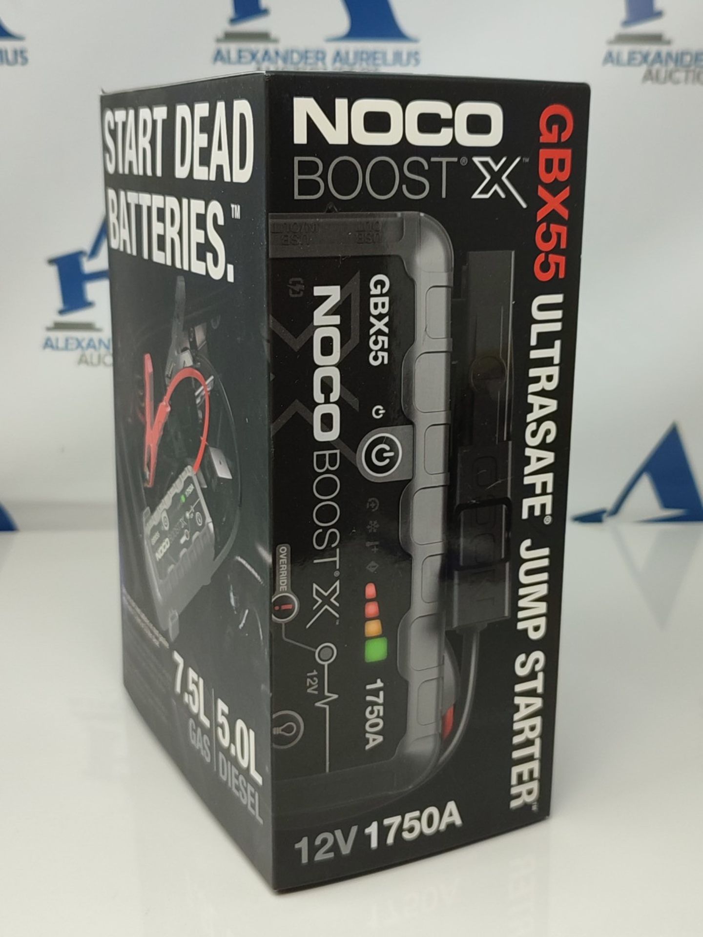 RRP £160.00 NOCO Boost X GBX55 12V UltraSafe Portable Lithium Car Jump Starter, Heavy-Duty Battery - Image 2 of 3