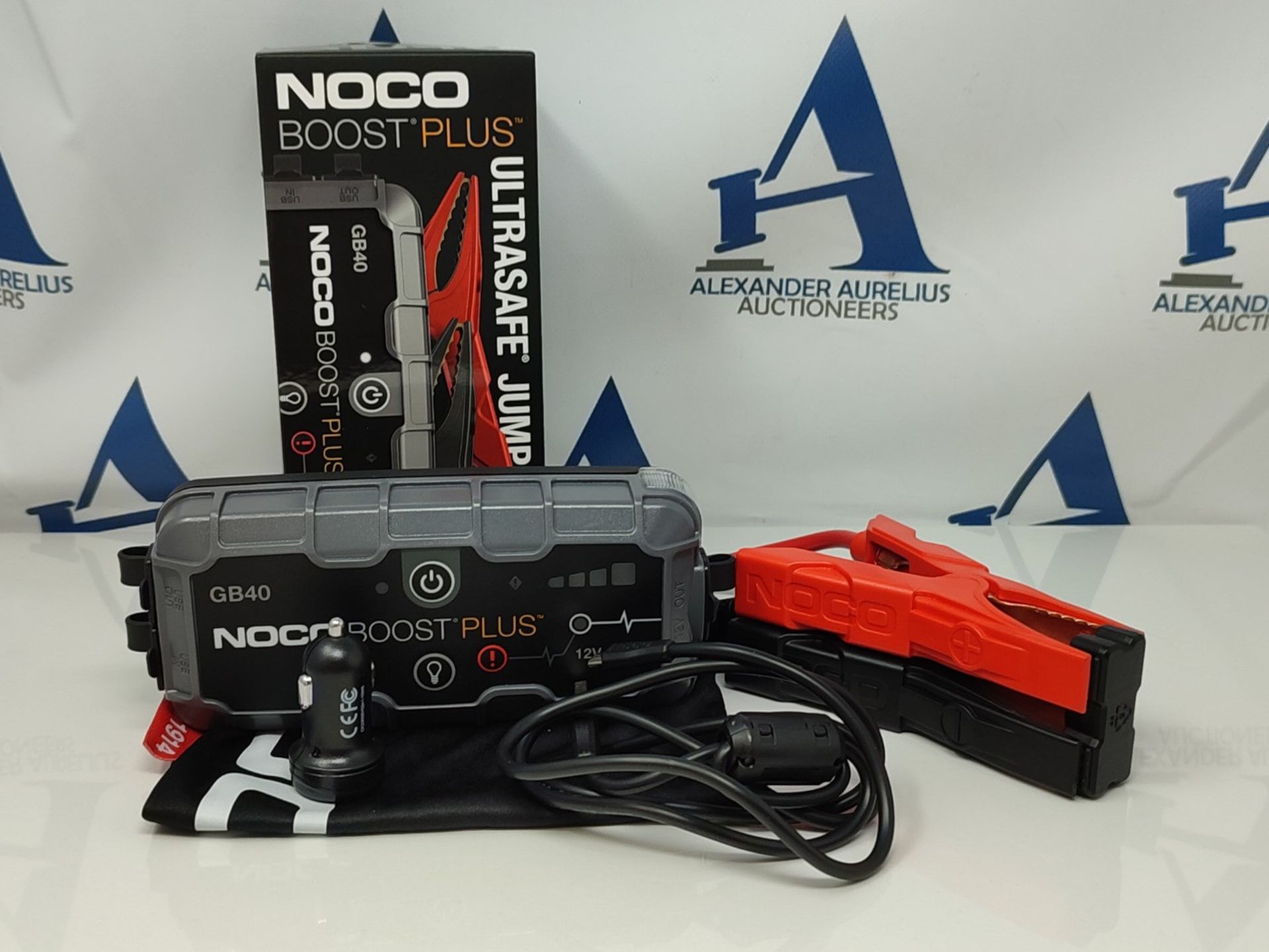 RRP £109.00 NOCO Boost Plus GB40 1000A UltraSafe Car Jump Starter, Jump Starter Power Pack, 12V Ba - Image 3 of 3