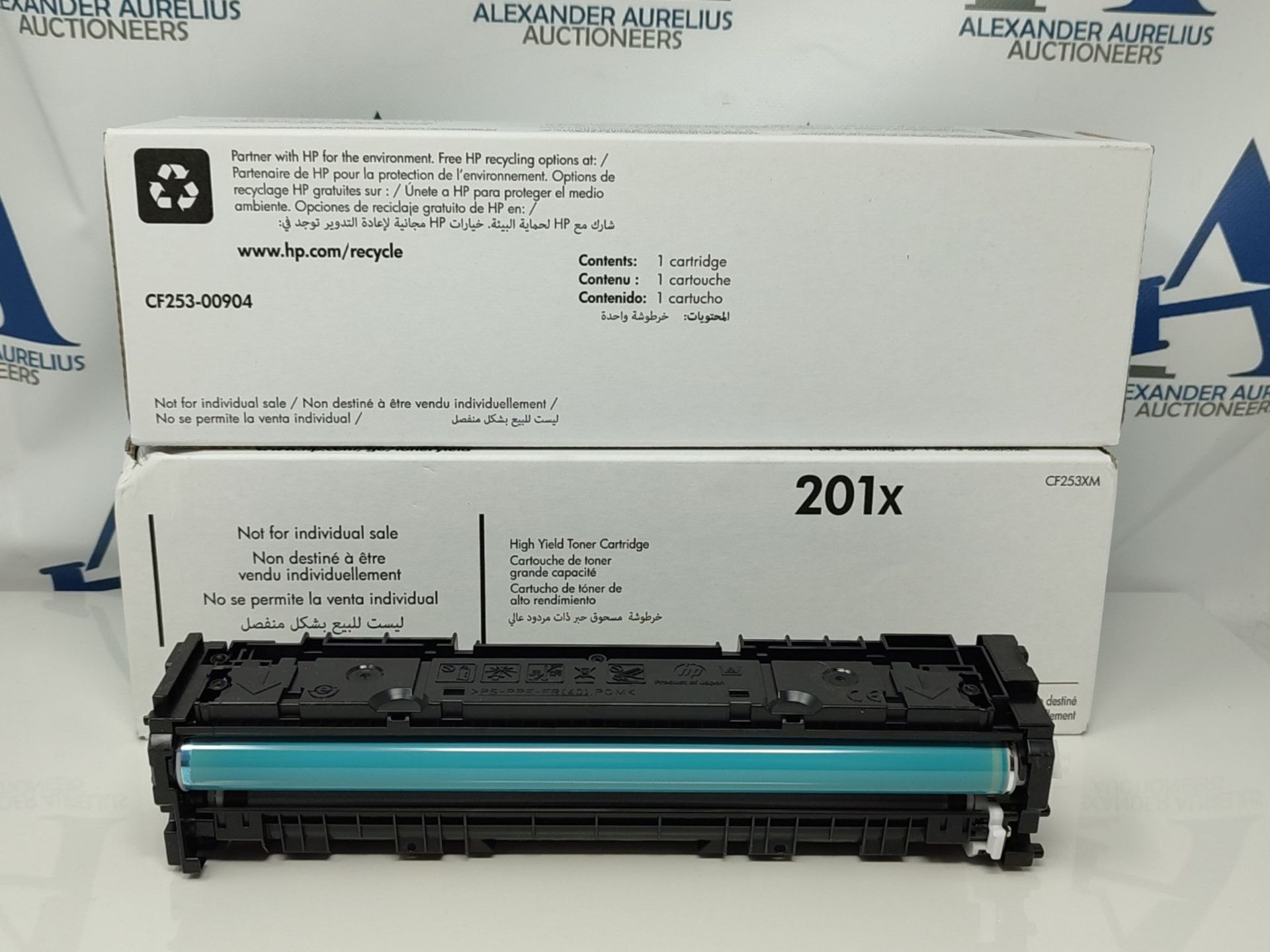 RRP £265.00 HP CF253XM 201X High Yield Original LaserJet Toner Cartridges, Cyan/Magenta/Yellow, Mu - Image 2 of 2