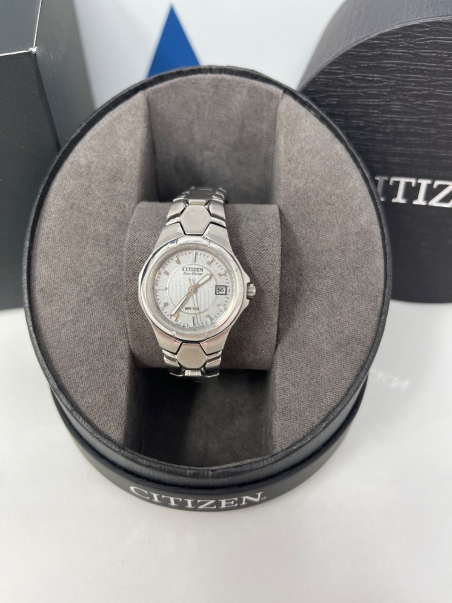 RRP £119.00 Citizen Ladies Eco-Drive Silver Tone Bracelet Watch - Image 2 of 2